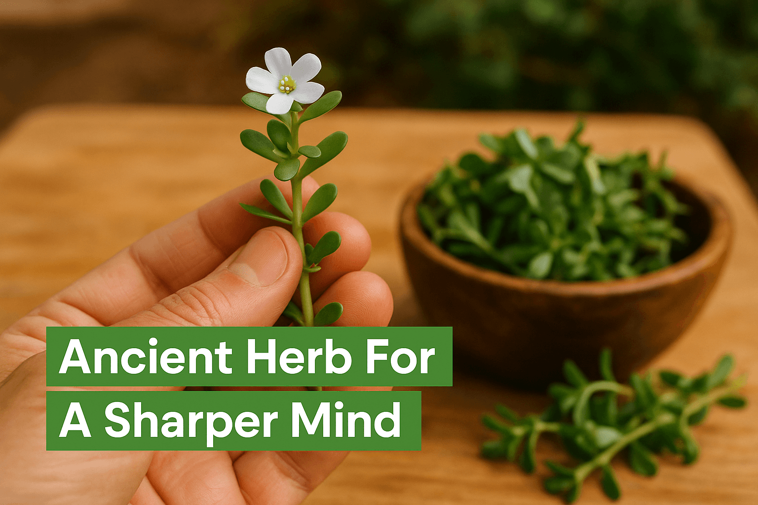 Bacopa Monnieri Leaf Extract: An Ancient Herb's Role in Brain and Aging Health about undefined